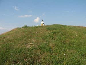 Archivo:Bustul lui Ion Gramada din Stroiesti2