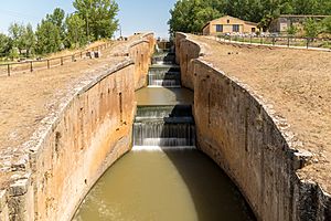 Archivo:Canal de Castilla in Fromista