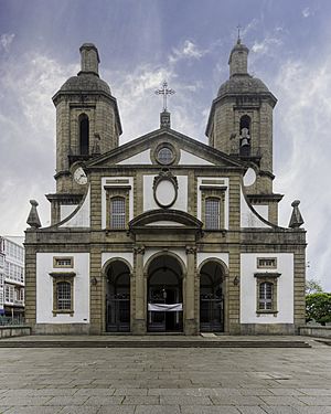 Archivo:Concatedral Ferrol 2023 - West Façade