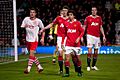 Craig McAllister vs Manchester Utd
