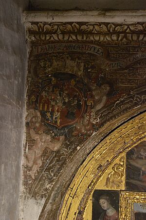Archivo:Escudo de Ana Abarca de Bolea y Mur