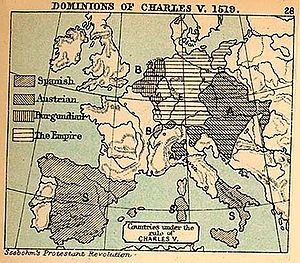 Archivo:European dominions of Charles V (1519)