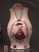 Frederick of Prussia porcelain jug, Walker Art Gallery