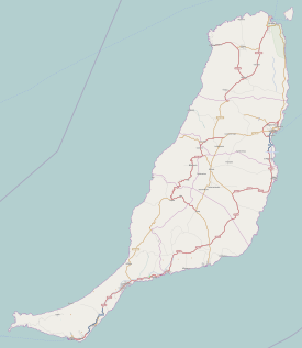 Tindaya ubicada en Fuerteventura
