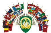 Greater coat of arms of Supreme Headquarters Allied Powers Europe