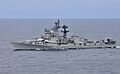 INS Ranvijay at annual bi-lateral naval field training exercise