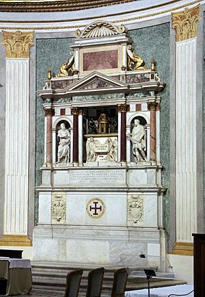 Archivo:Jacopo sansovino, sepolcro del cardinale francesco quiñones, 1536, 01