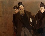 Archivo:John Lewis Brown with Wife and Daughter by Giovanni Boldini 1890 v2