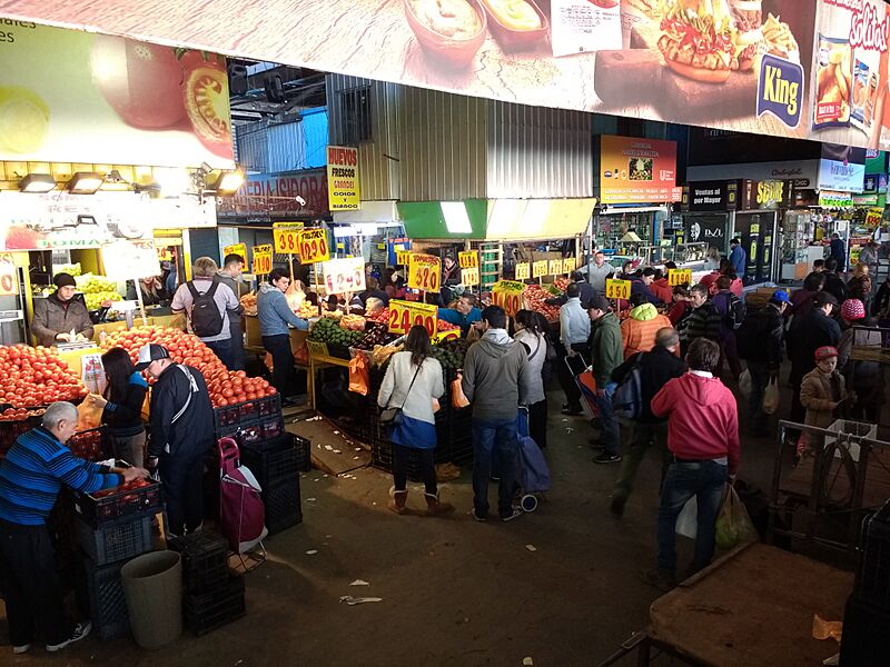 La Vega Central en Santiago