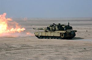 Archivo:M1-A1 Abrams Fire