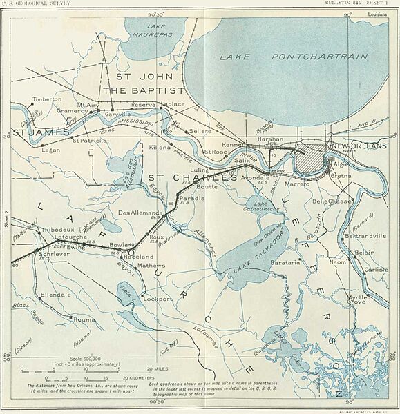 MapNewOrleansLAHouma1933USGS