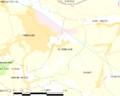 Map commune FR insee code 62391