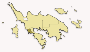 Archivo:Map of Culebra highlighting Playa Sardina I