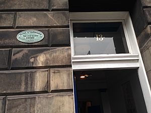 Archivo:Plaque at 13 Randolph Crescent, Edinburgh