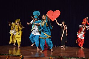 Archivo:Punjabi Dance - Opening Ceremony - Wiki Conference India - CGC - Mohali 2016-08-05 6392