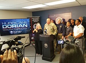 Archivo:SC National Guard Dorian Briefing