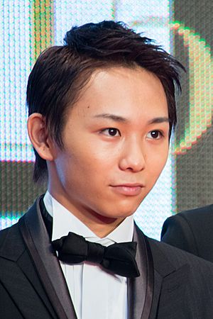 Sugaya Kenta "Bikuu The Movie" at Opening Ceremony of the 28th Tokyo International Film Festival (22241420119) (cropped).jpg