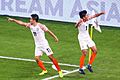 Sunil Chhetri & Anirudh Thapa Celebrating goal