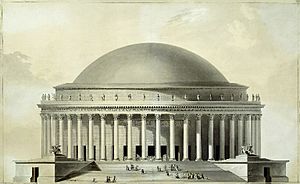 Archivo:Boullée - Projet d'Opéra - élévation