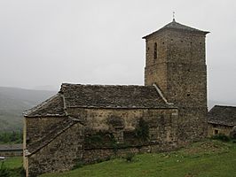 Iglesia de San Salvador de Laguarta.