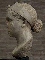 Cleopatra VII, Marble, 40-30 BC, Vatican Museums 003