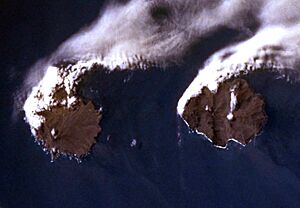 Archivo:Crozet Islands eastern group - STS088