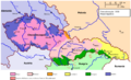Czechoslovakia 1930 linguistic map - es