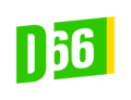 D66 logo (2006–2008)