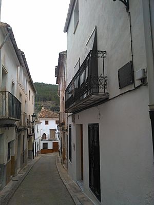 Archivo:Domicilio de la madre de Ciges Aparicio en Enguera,tras enviudar por segunda vez