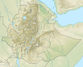 Depresión de Danakil ubicada en Etiopía