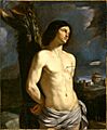 Guercino - ST. SEBASTIAN. 1642