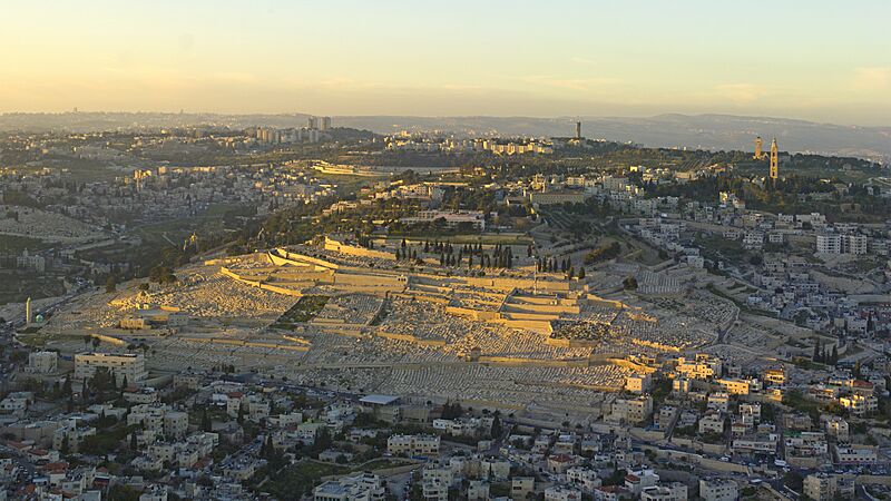 ISR-2013-Aerial-Jerusalem-Mount of Olives 02
