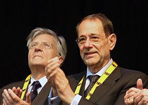 Archivo:Karlspreis - Jean-Claude Trichet and Javier Solana