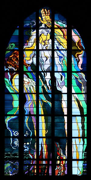Archivo:Kraków - Church of St. Francis - Stained glass 01
