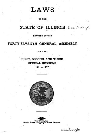 Archivo:Laws of Illinois 1911-1912 title page