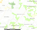 Map commune FR insee code 33427