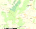 Map commune FR insee code 89484