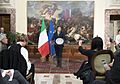 Matteo Renzi alla conferenza stampa post referendum costituzionale 2016