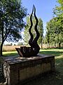 Monumento conmemorativo del 50 aniversario de la riada en Las Berlanas