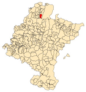 Archivo:Navarra - Mapa municipal Donamaria