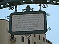 Puente de los Alemanes-plaque