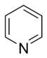 Pyridine structure.png