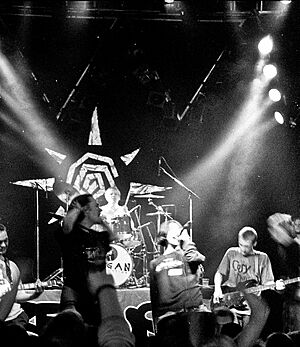 Archivo:Refused @ Hultsfredsfestivalen 1994 1