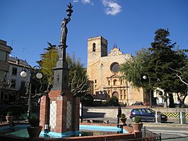 Vista de la iglesia de San Jaime