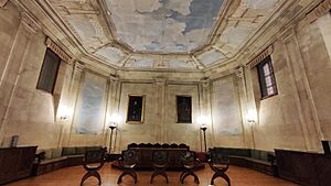 Archivo:Salón de Claustros Luisa de Medrano de las Escuelas Mayores de la Universidad de Salamanca