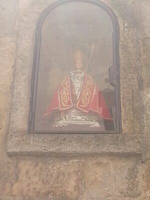 Archivo:San Fermín en Cuesta de San Domingo