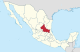 San Luis Potosi in Mexico (location map scheme).svg
