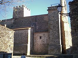 Iglesia de la Asunción y torreón.