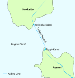 Tsugaru Strait with Kaikyo Line and stations.png