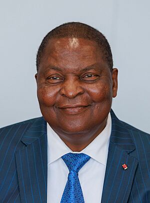 Visit of Faustin-Archange Touadéra, President of the Central African Republic, to the European Commission (P067074-430913, cropped).jpg